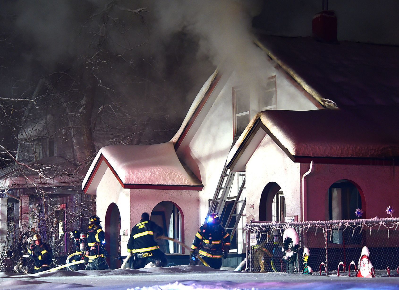 Avenue B fire south side